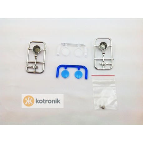 Feux additionels ronds x2